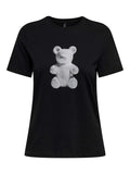 ONLY Тениска ONLBRITTA LIFE S/S PRINT TOP BOX JRS