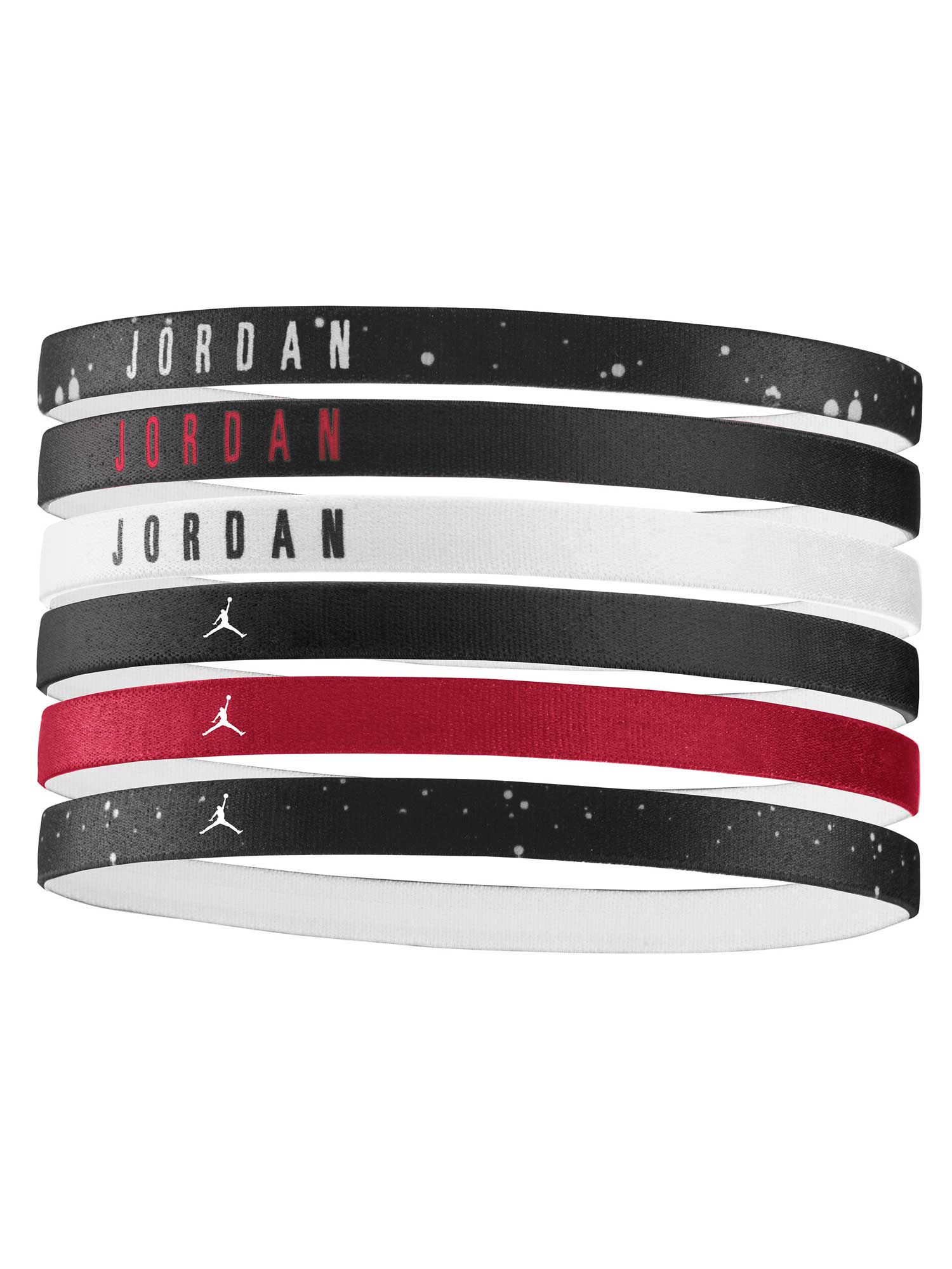 JORDAN К-т ластици за коса ELASTIC 6 PK