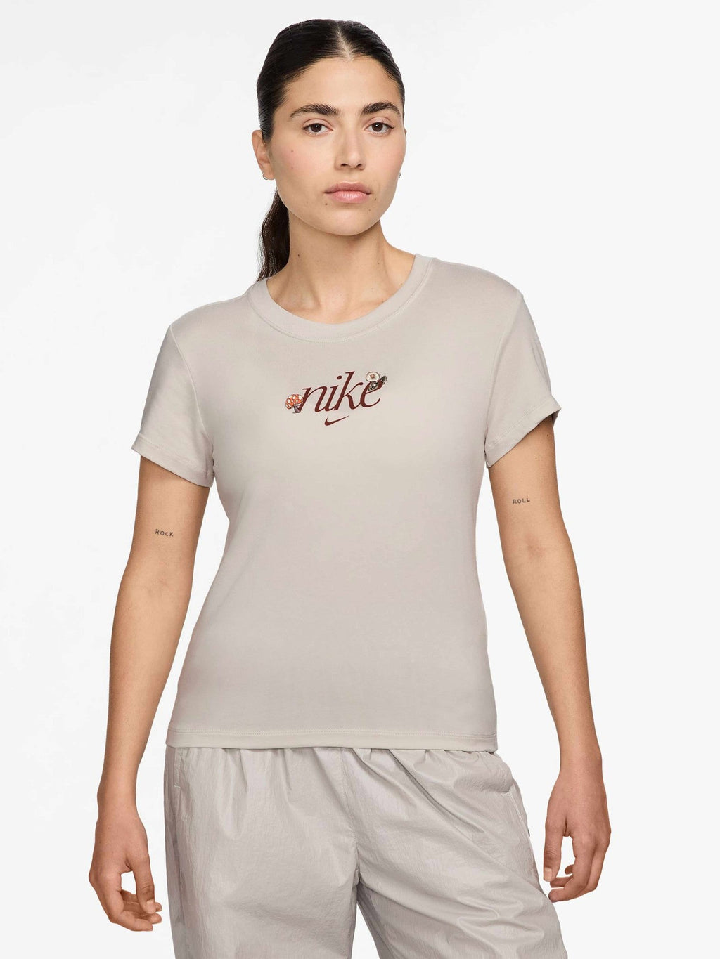 NIKE Тениска W NSW NK CHLL KNIT TEE EDAY
