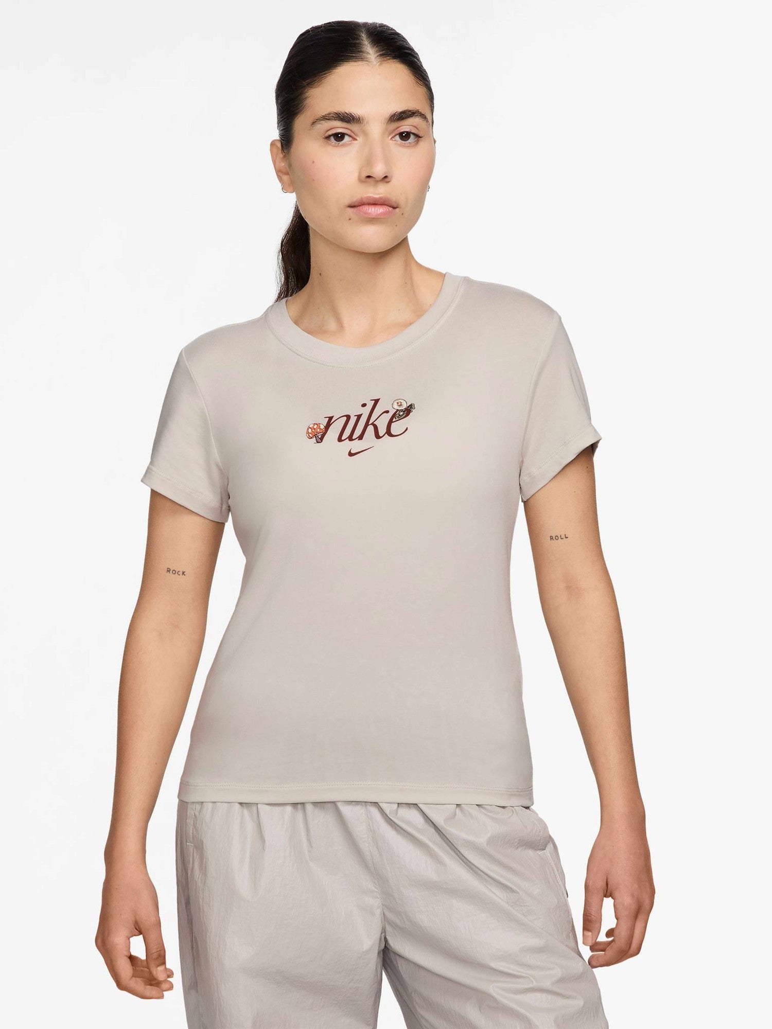 NIKE Тениска W NSW NK CHLL KNIT TEE EDAY