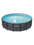 SUMMER WAVES Басейн Elite Frame имитация РАТАН 427x107см