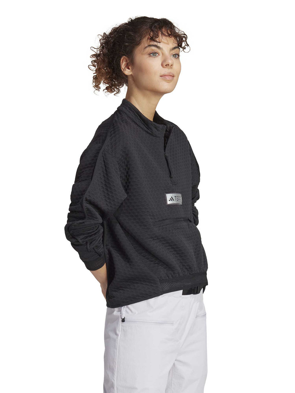 ADIDAS PERFORMANCE Блуза Terrex Utilitas Half-Zip Fleece Jacket