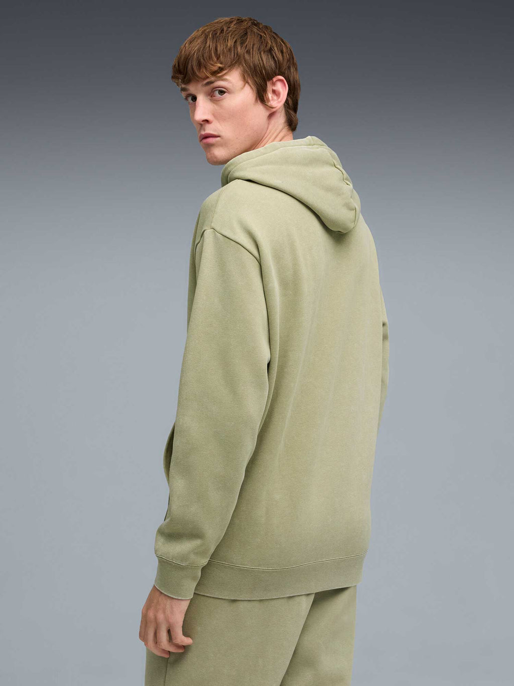 PUMA Суитшърт ESS ELEVATED Relaxed Wash Hoodie FL