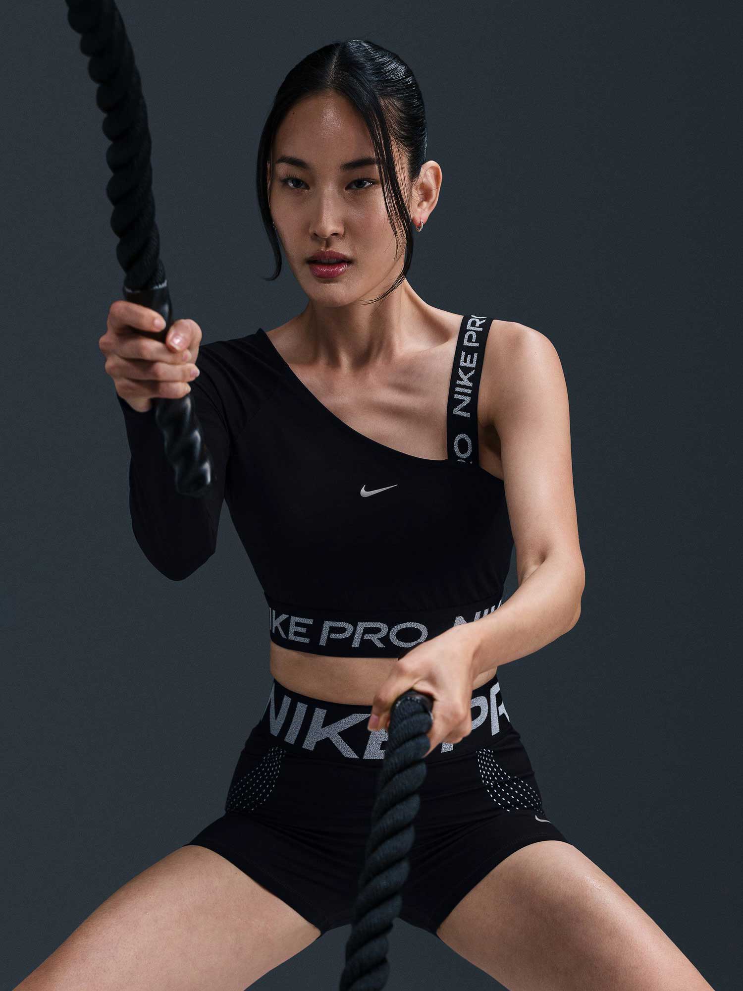 NIKE Потник W NP DF SHINE CROP TOP