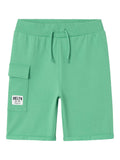 NAME IT Къси панталони NKMJENAS LONG SWE SHORTS UNB PB