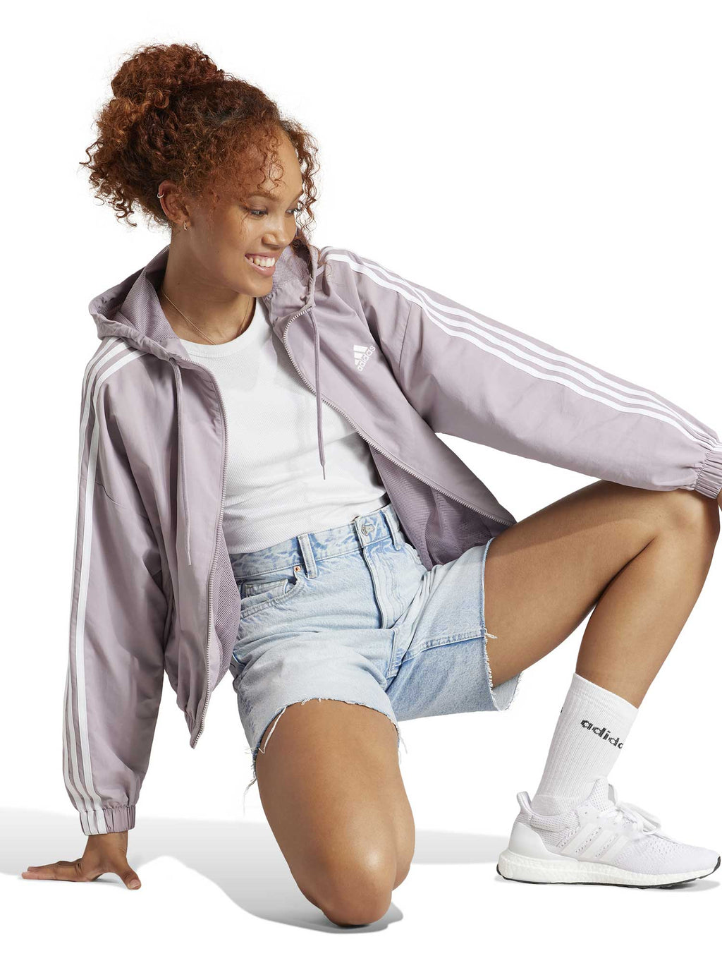 ADIDAS SPORTSWEAR Ветровка Essentials 3-Stripes Woven Windbreaker