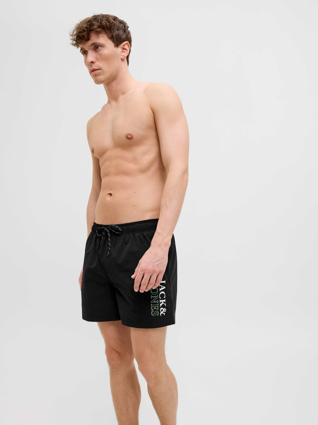 JACK & JONES Плувни шорти JPSTMAUI JJSWIM DOUBLE LOGO AKM SN