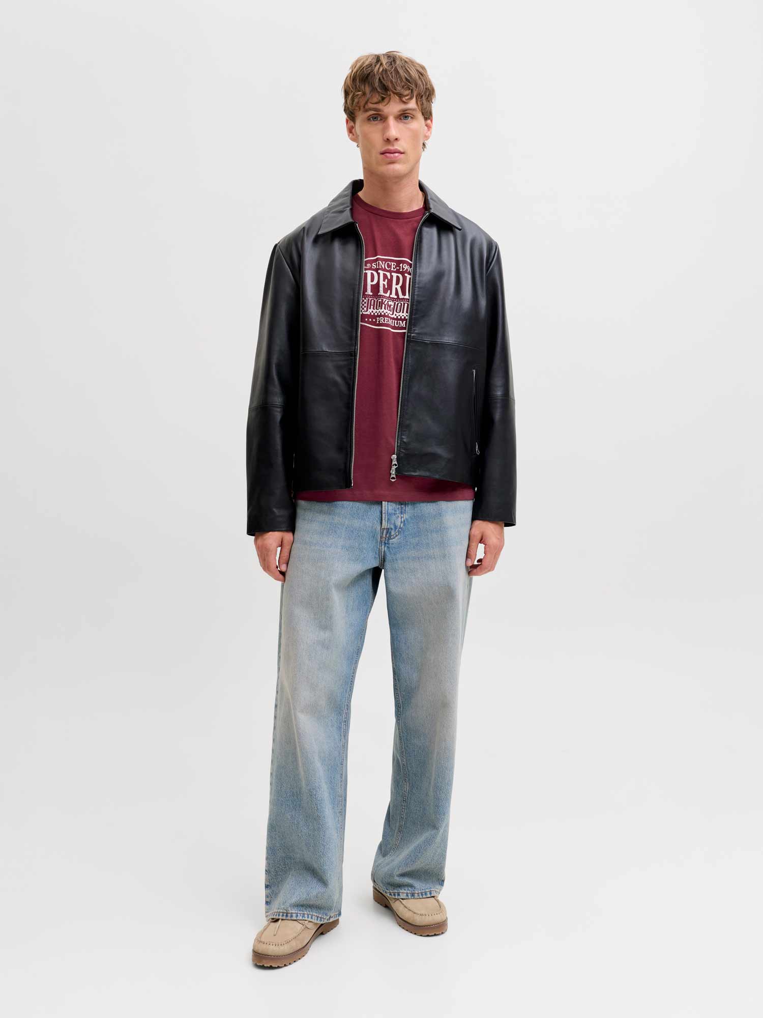JACK & JONES Тениска JPRBLUNOAH SS TEE FST