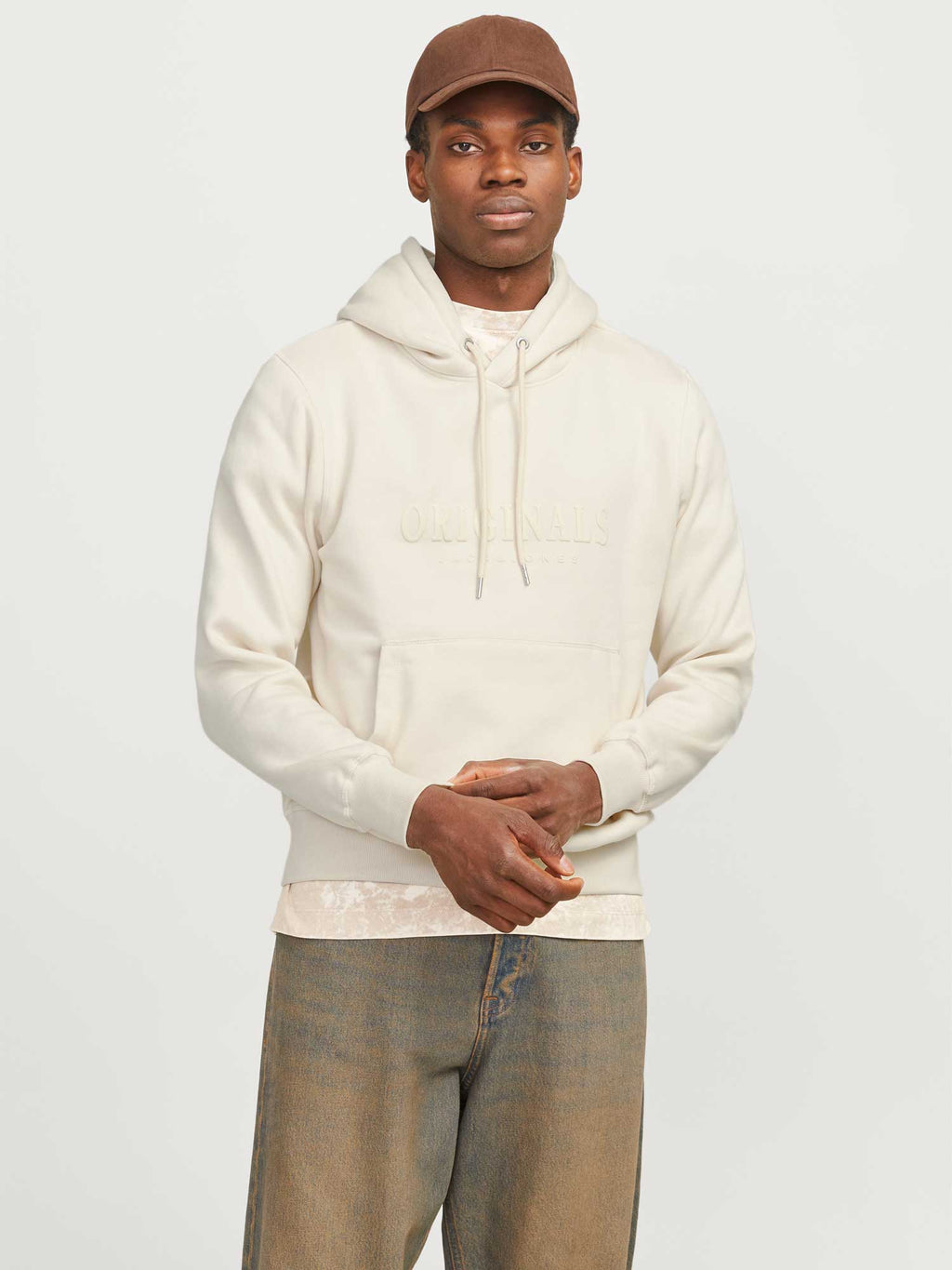 JACK & JONES Суитшърт JORFREDERIKSBERG SWEAT HOOD SPA
