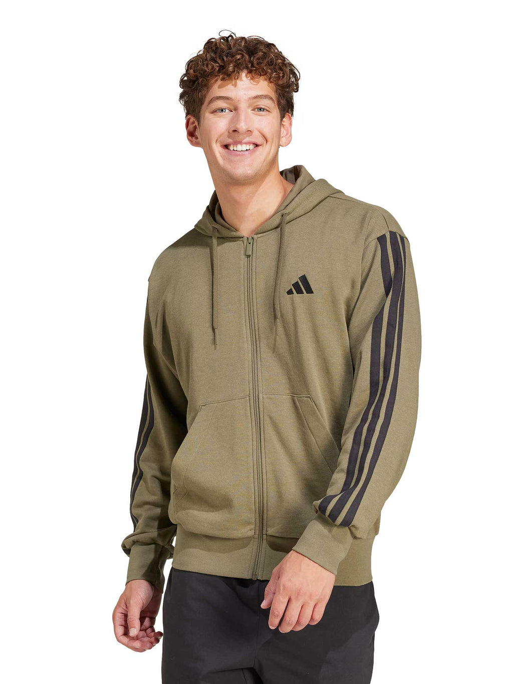 ADIDAS SPORTSWEAR Суитшърт Essentials 3-Stripes French Terry