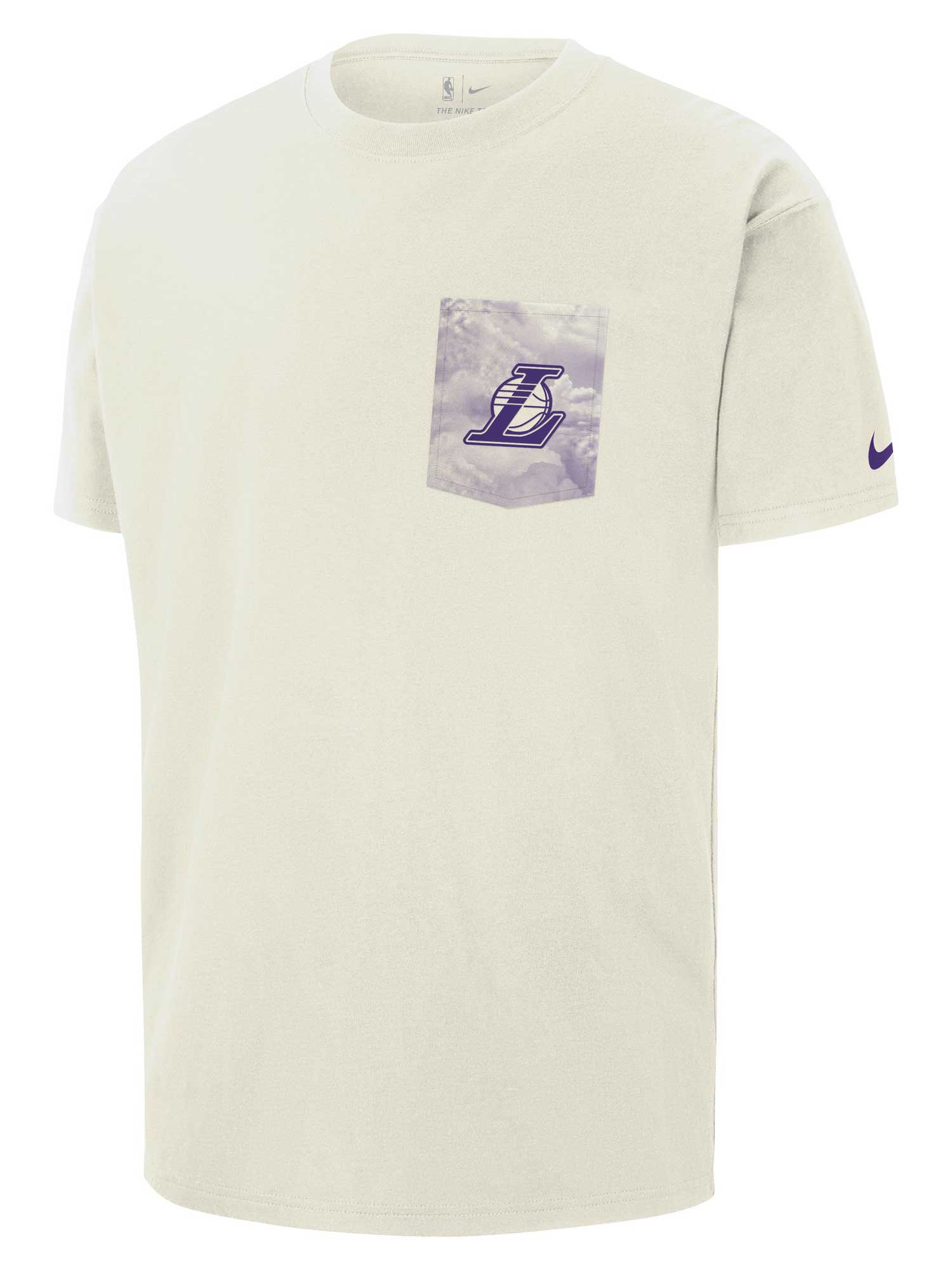 NIKE Тениска LAL M NK CTS WB SS M90 PKT TEE