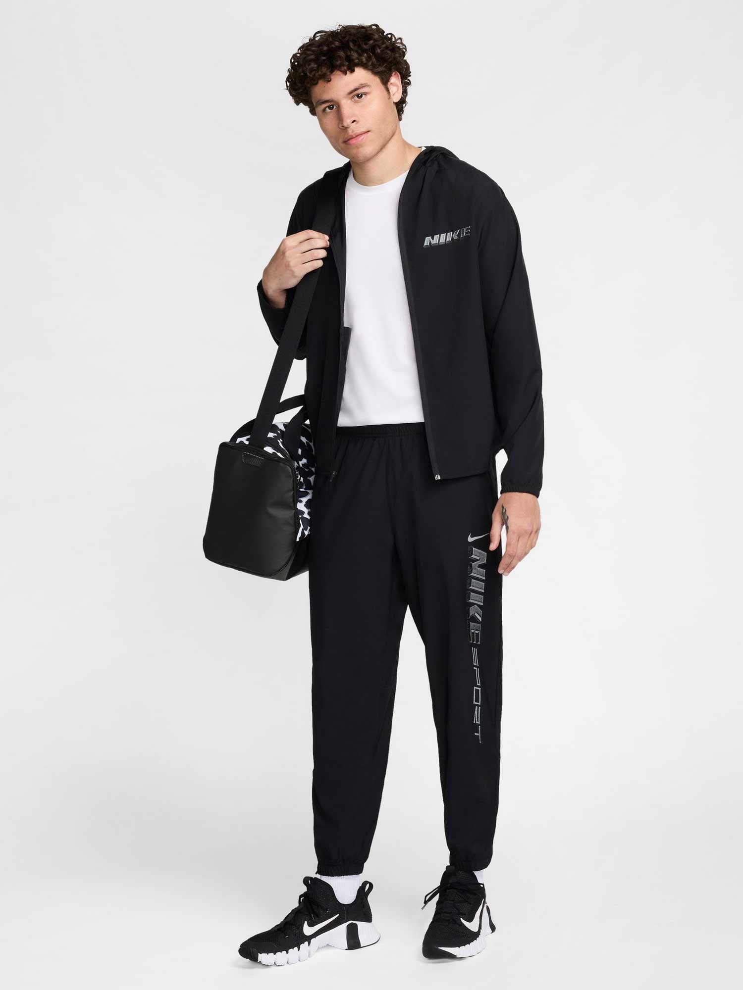 NIKE Суитшърт M NK DF FORM GFX JKT HD