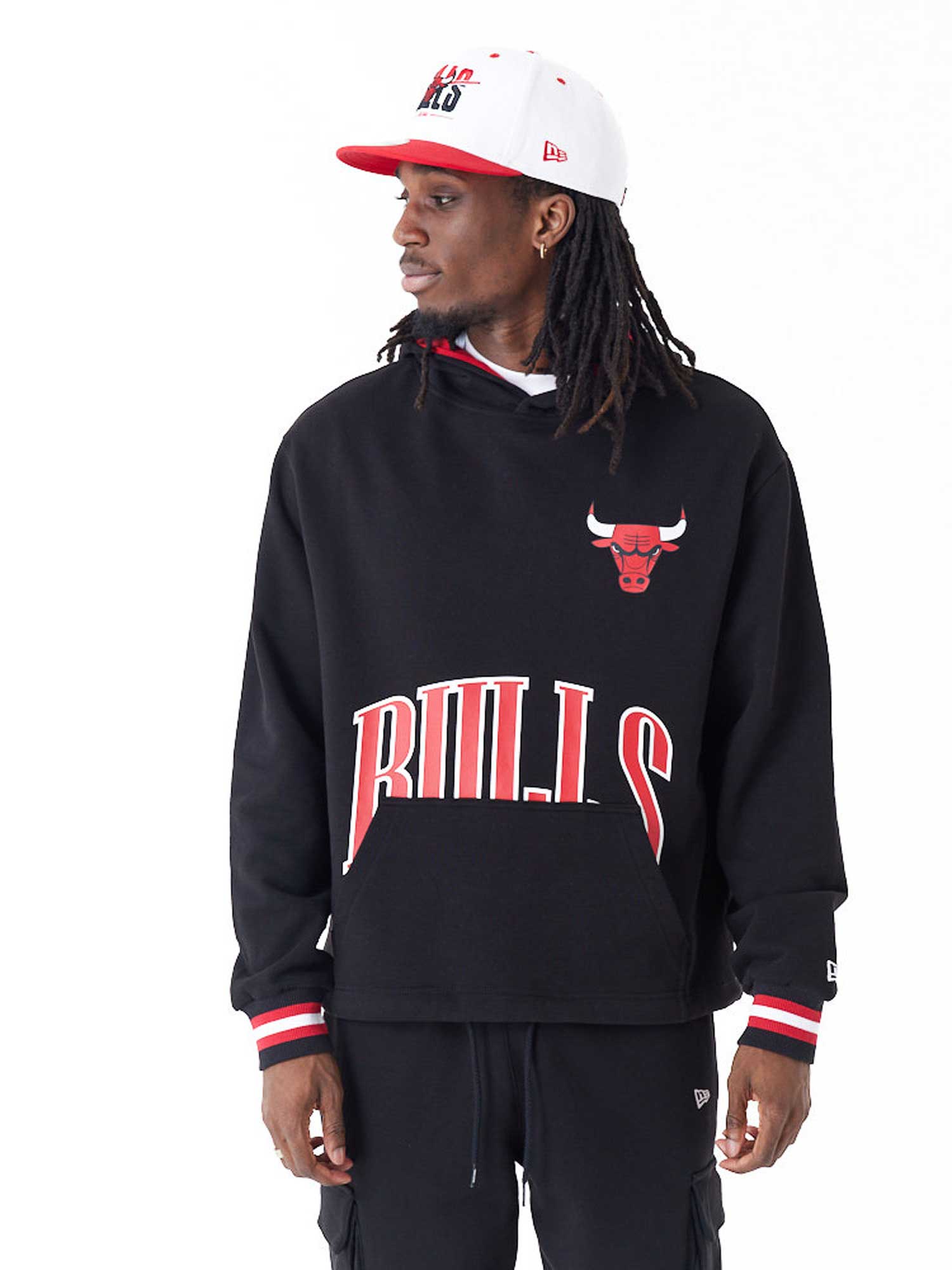 NEW ERA Суитшърт NBA ARCH GRPHC OS HOODY CHIBUL