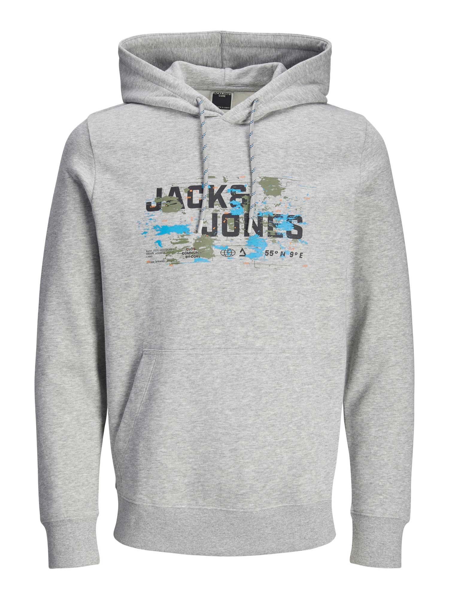 JACK & JONES Суитшърт JCOOUTDOOR LOGO SWEAT HOOD SN
