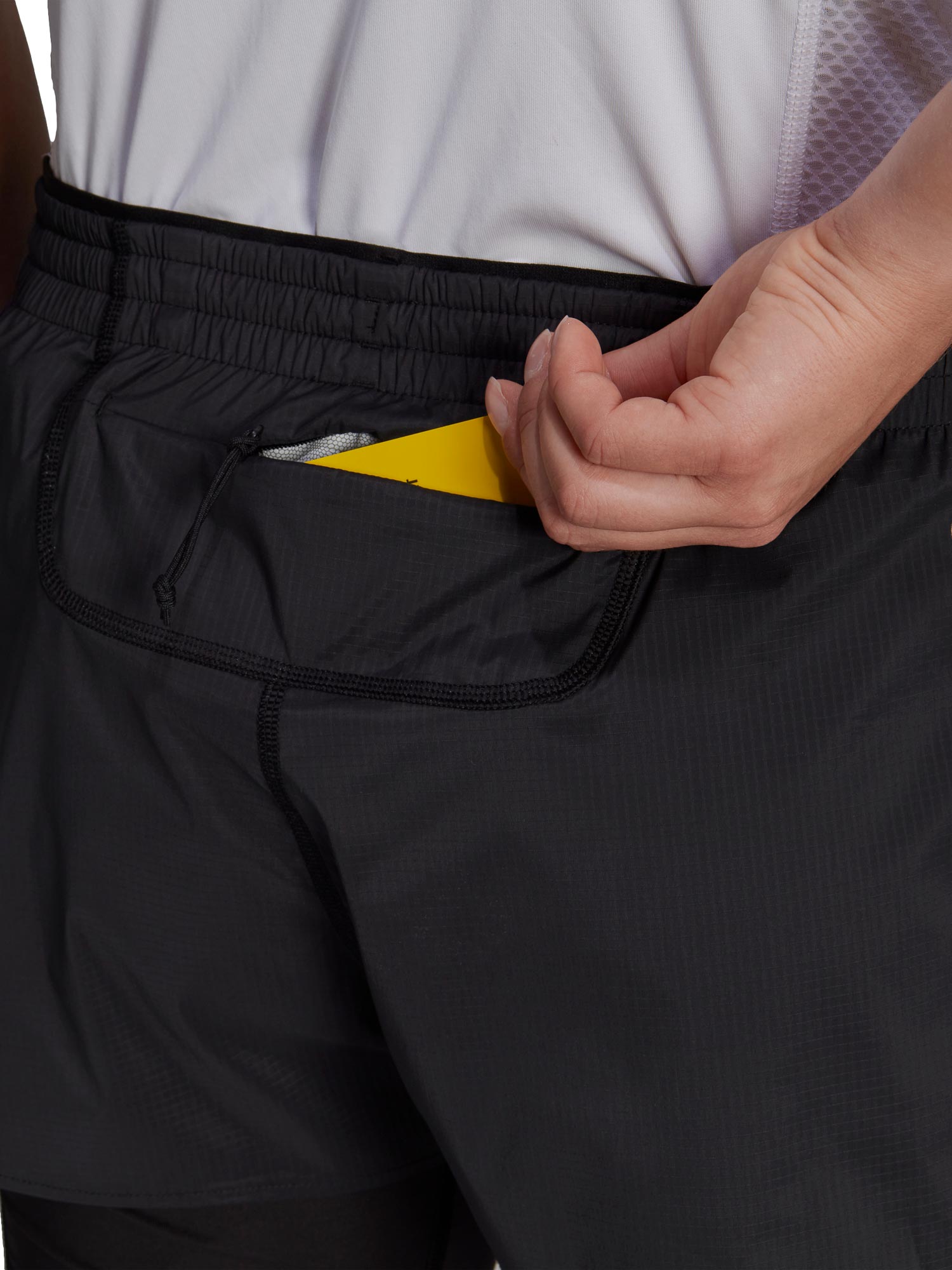 ADIDAS PERFORMANCE Къси панталони Run Fast Two-in-One
