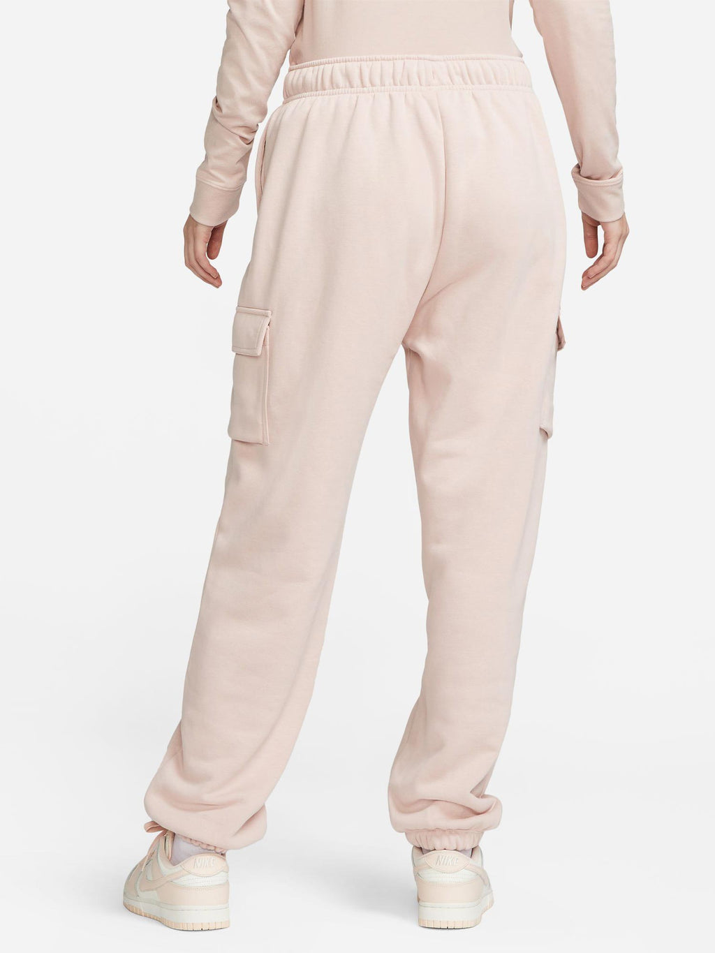 NIKE Спортно долнище W CLUB FLC MR CARGO