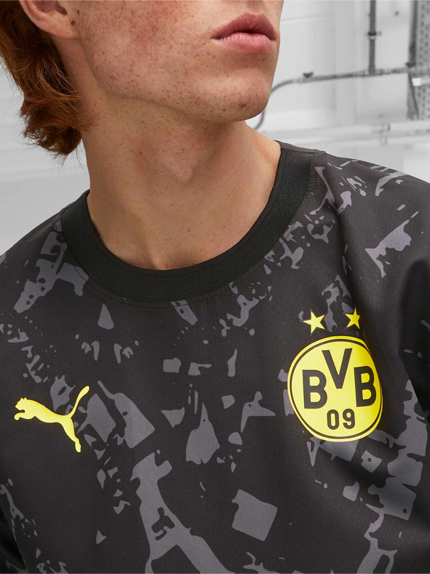 PUMA Тениска BVB Away Jersey Promo