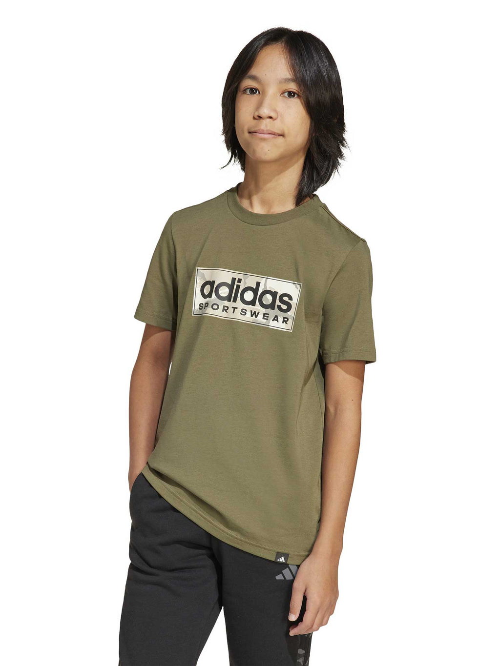 ADIDAS SPORTSWEAR Тениска Camo Linear Graphic T-Shirt Kids
