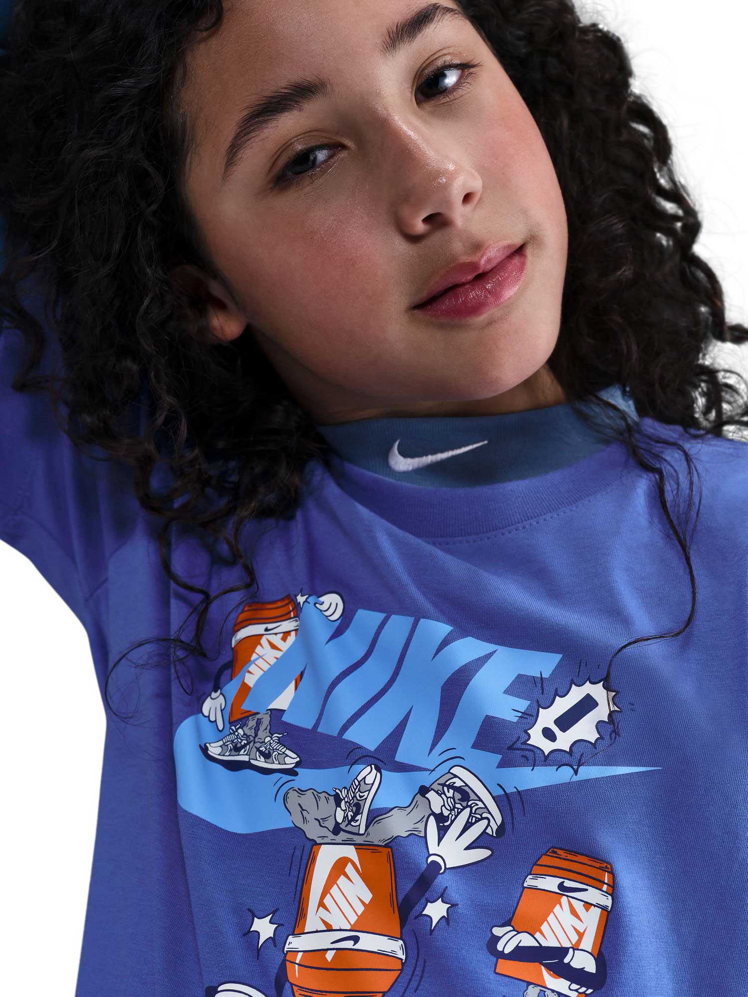 NIKE Тениска K NSW TEE BOXY BREAK DANCE