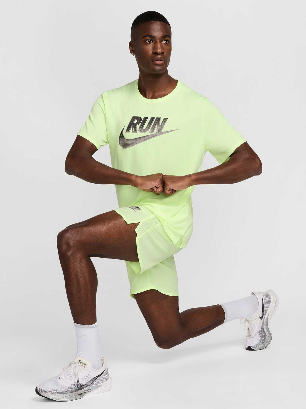 NIKE Тениска M NK RUN ENERGY MILER SS TOP
