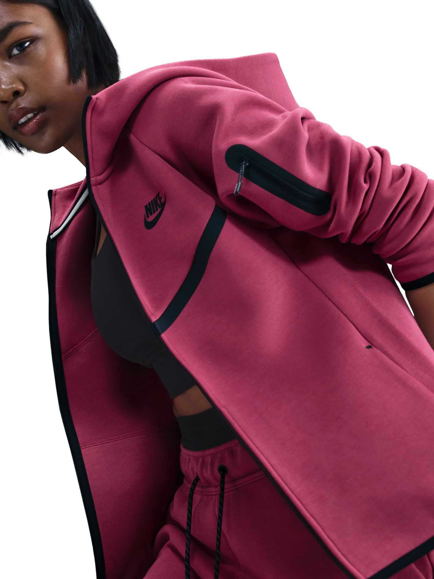 NIKE Суитшърт W NSW TCH FLC WR FZ HDY 2