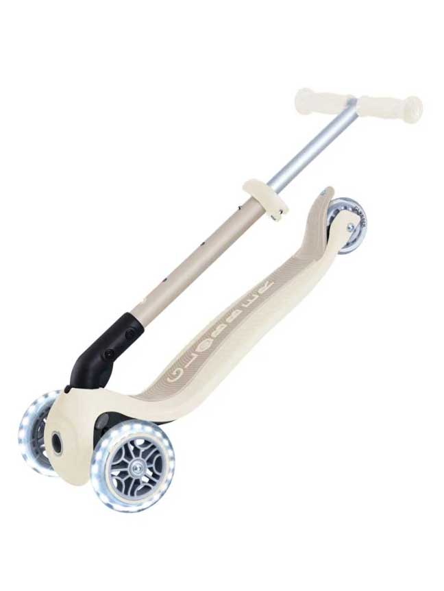 GLOBBER Тротинетка JUNIOR FOLDABLE LIGHTS ECO