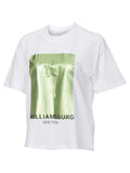 ONLY Тениска ONLSTINE S/S FOIL TOP BOX JRS