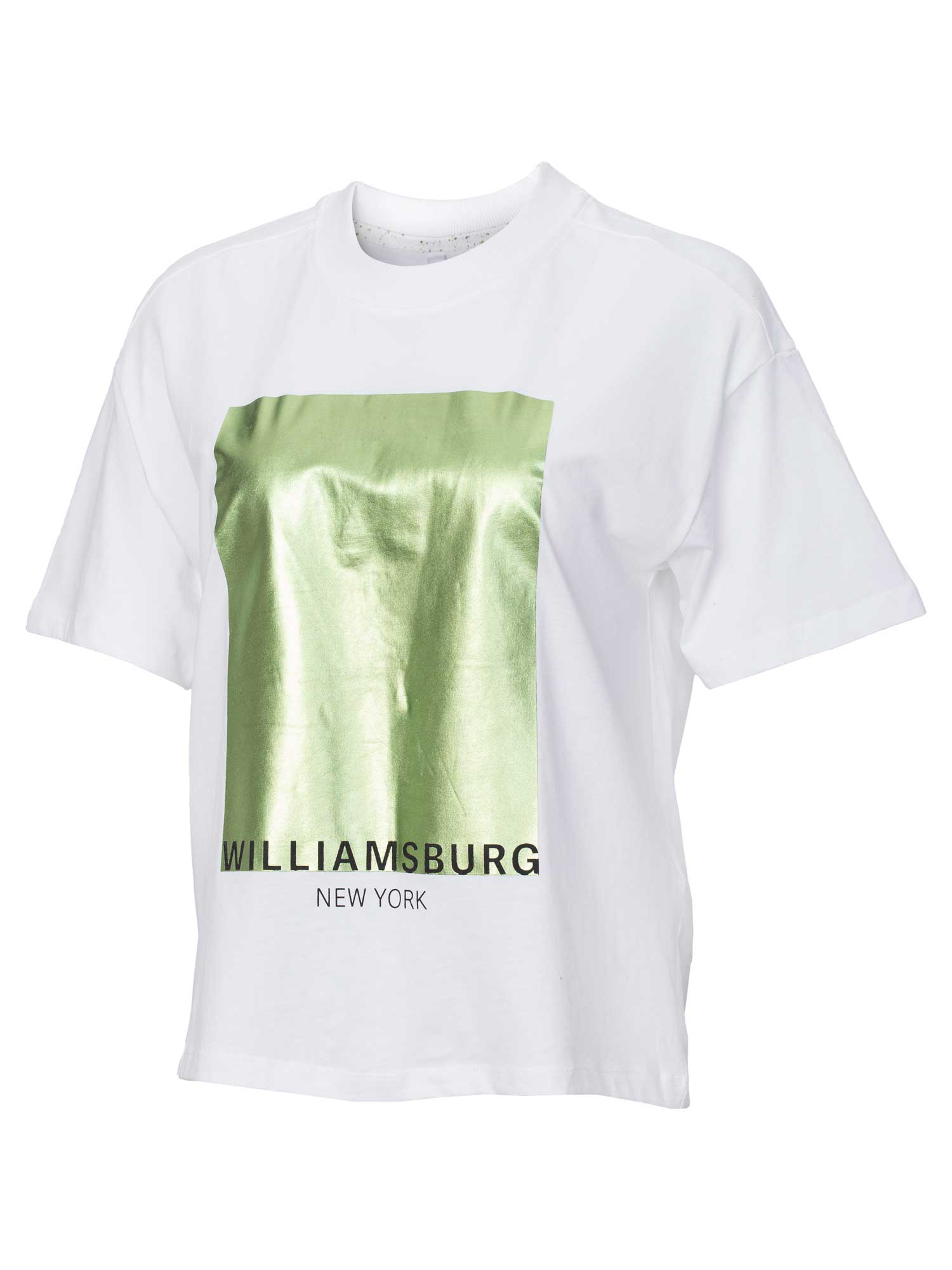 ONLY Тениска ONLSTINE S/S FOIL TOP BOX JRS