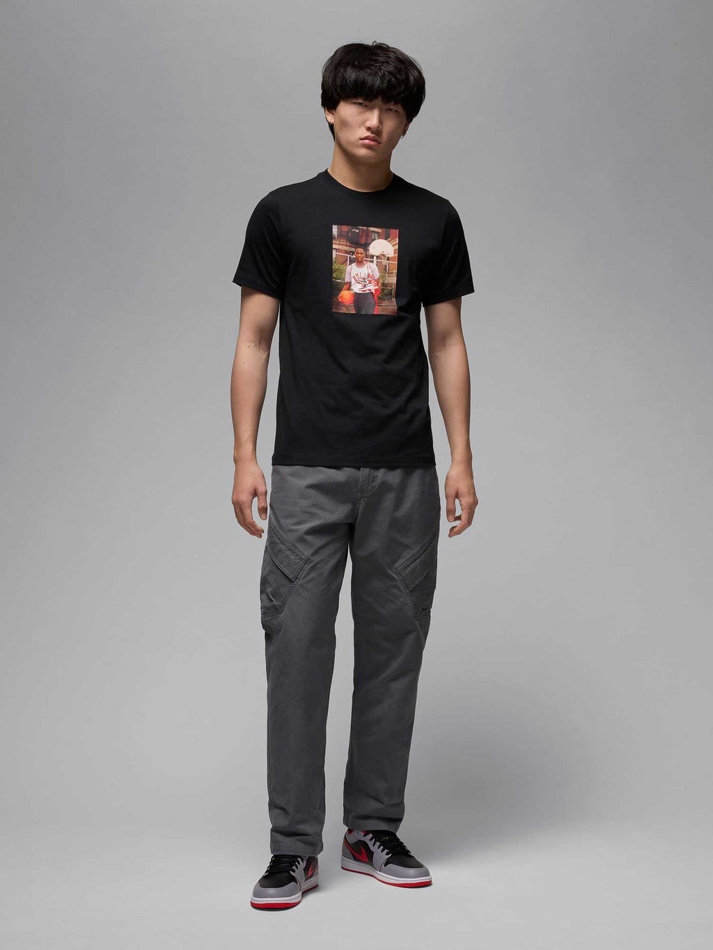 JORDAN Тениска M J BRAND PHOTO SS CREW