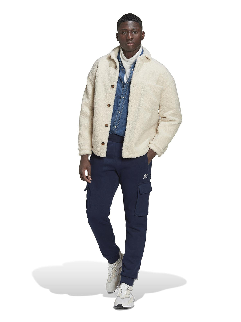 ADIDAS ORIGINALS Спортно долнище Adicolor Essentials Trefoil Cargo