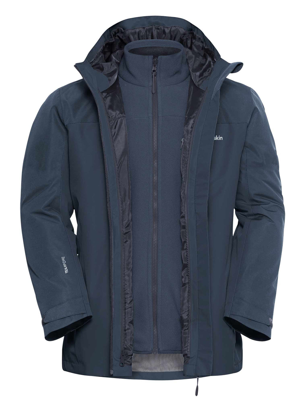 JACK WOLFSKIN Яке TAUBENBERG 3IN1 JKT M