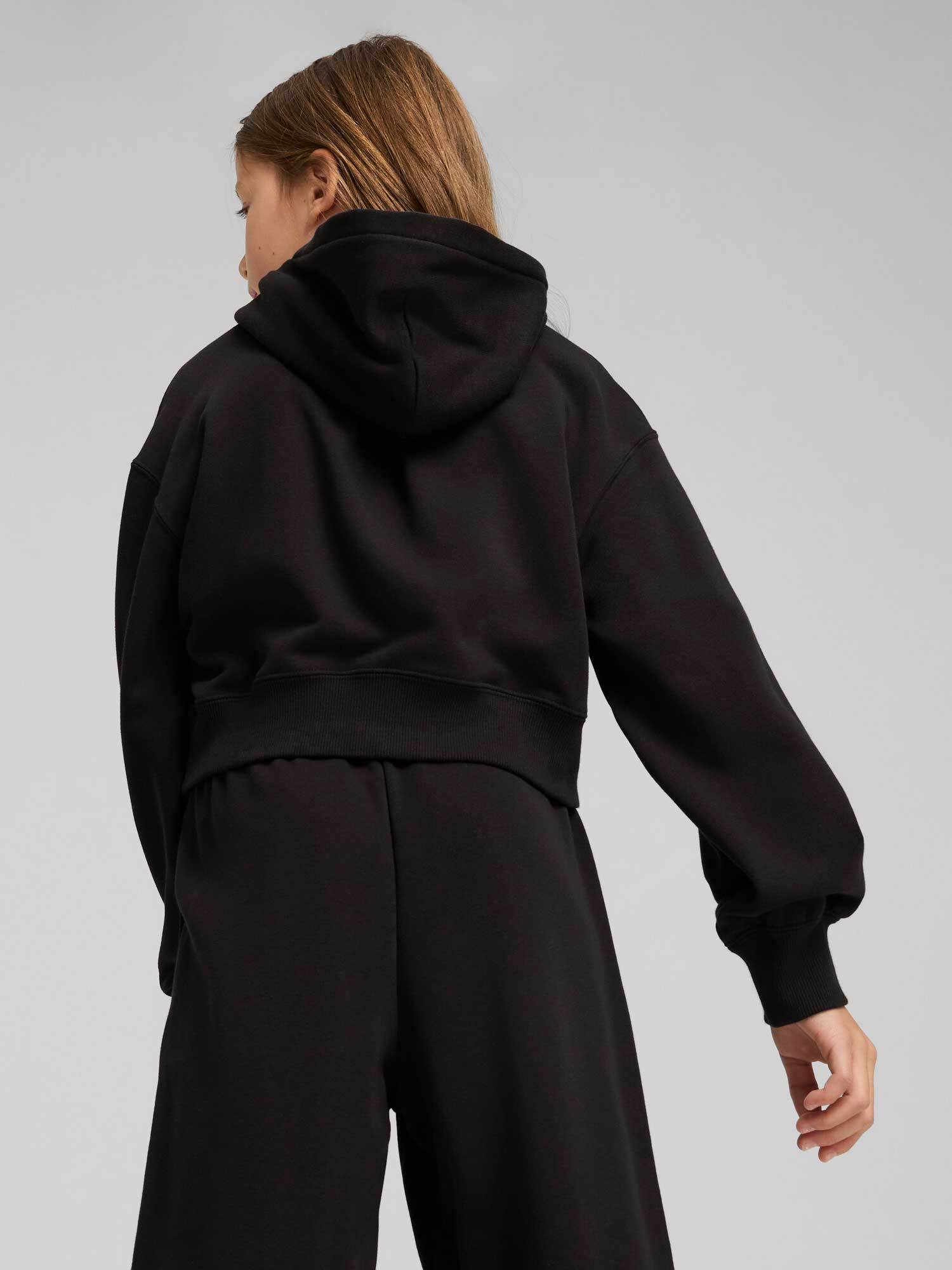 PUMA Суитшърт WARDROBE ESS Short Length Hoodie TR G