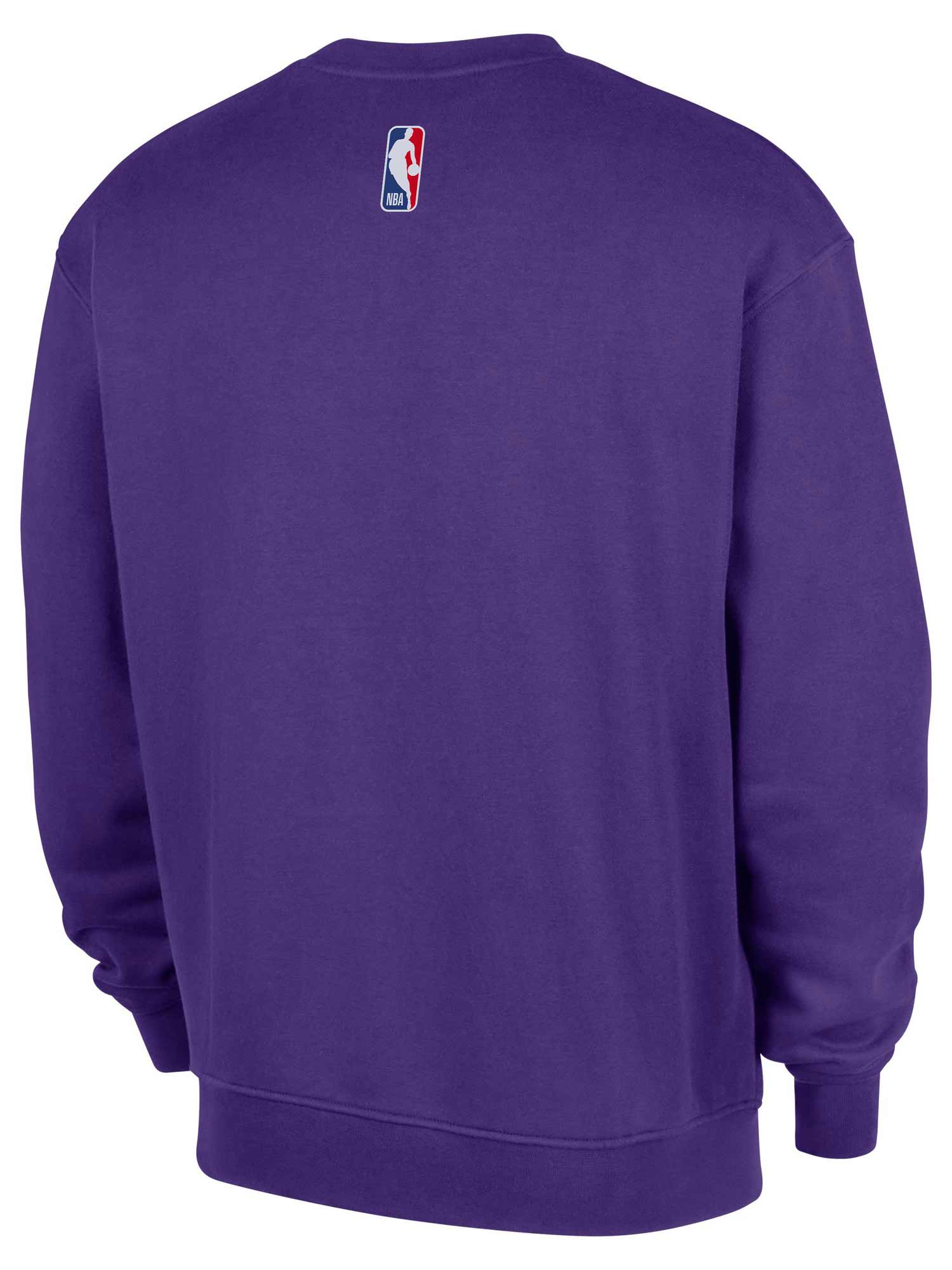 NIKE Блуза LAL M J FLC CREW LOGO ST 25