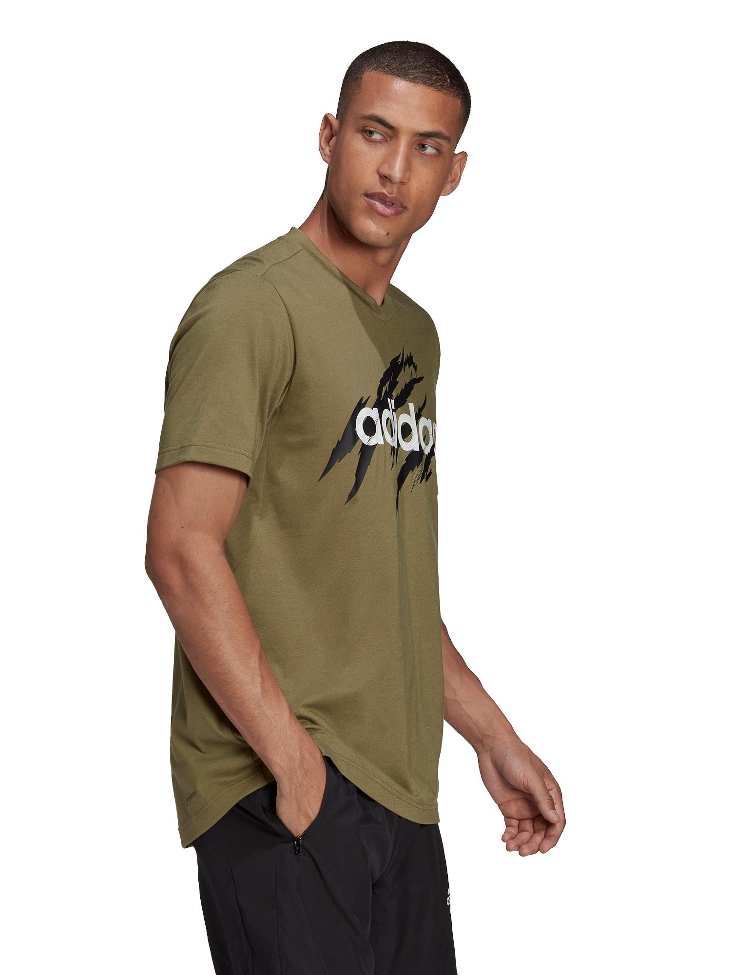 ADIDAS PERFORMANCE Тениска FEELSTRG GRAPHIC