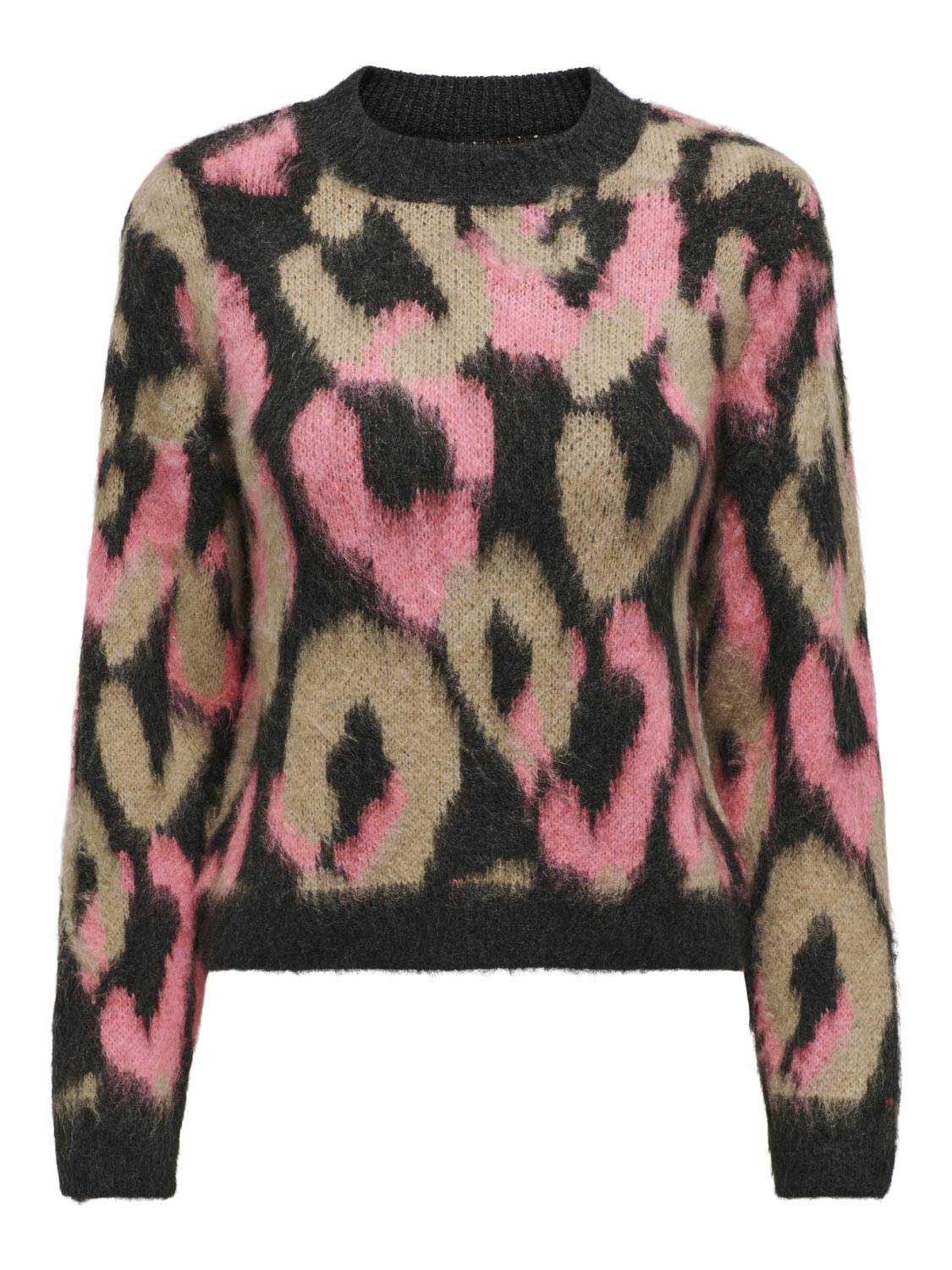 ONLY Пуловер ONLWILD L/S JQ O-NECK KNT