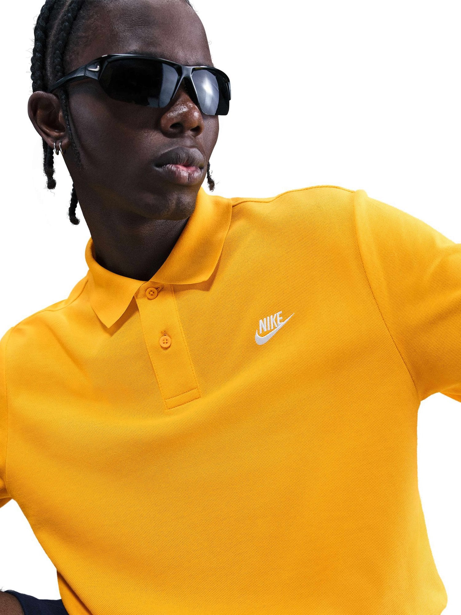 NIKE Поло тениска M NK CLUB SS POLO PIQUE