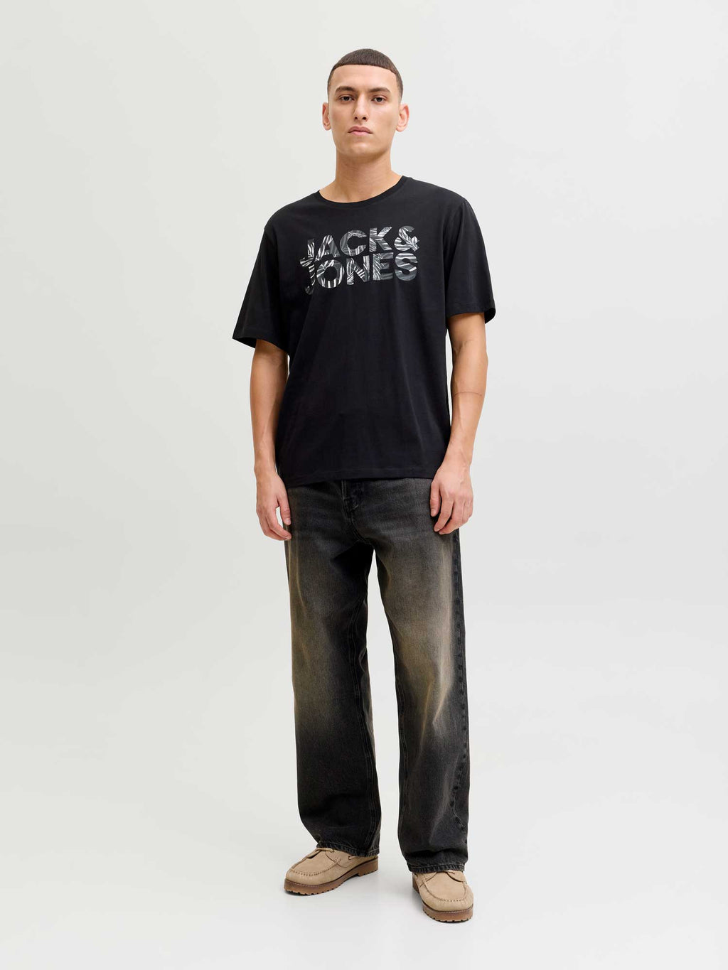 JACK & JONES Тениска JJEJEFF LOGO TEE SS SN
