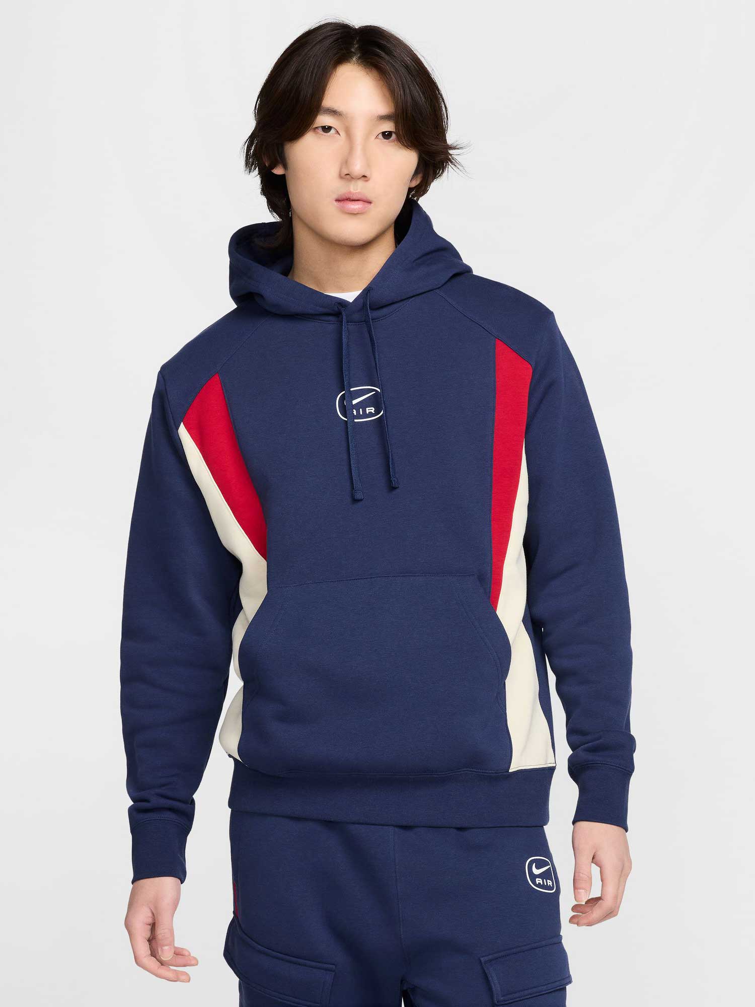 NIKE Суитшърт M NSW SW AIR PO HOODY FLC BB