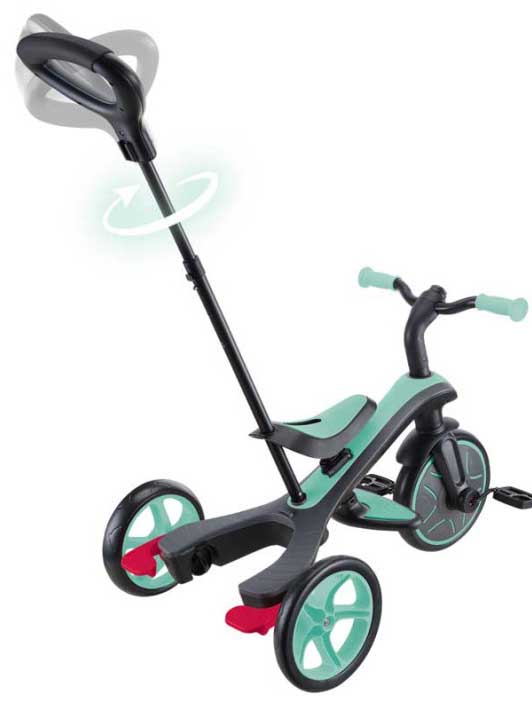 GLOBBER Триколка 4 в 1 EXPLORER TRIKE със сенник