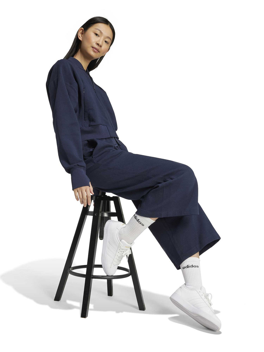 ADIDAS SPORTSWEAR Спортно долнище ALL SZN Rib 7/8-Length Wide