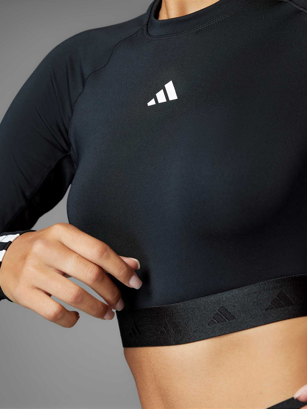 ADIDAS PERFORMANCE Блуза Hyperglam Training Cropped