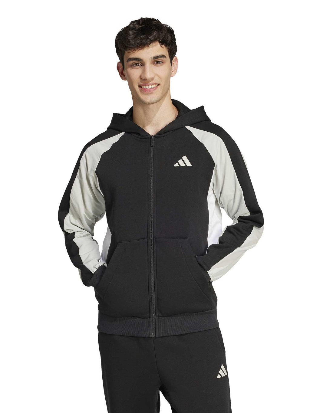 ADIDAS SPORTSWEAR Суитшърт Seasonal Essentials Colorblock Full-Zip