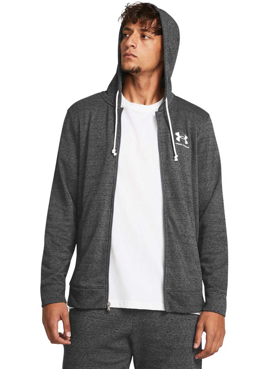UNDER ARMOUR Суитшърт RIVAL TERRY LC FZ