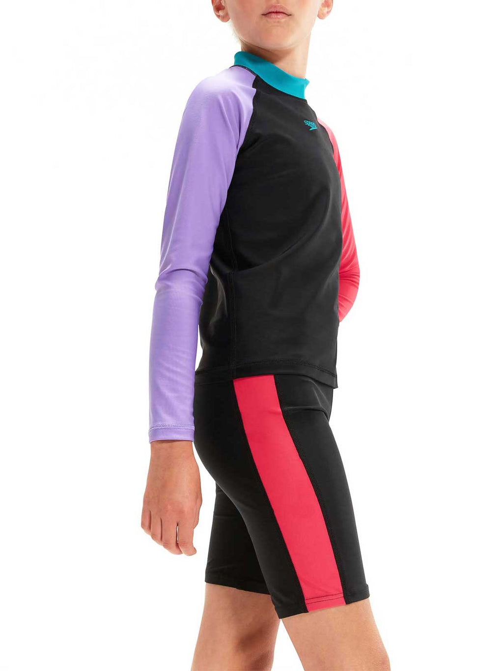 SPEEDO Комплект 2 части с UV защита GIRLS COLOURBLOCK SET