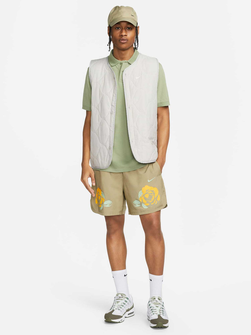 NIKE Тениска M CLUB PQ MATCHUP POLO