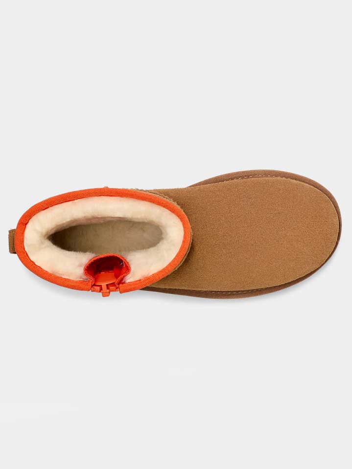 UGG Боти Classic Mini Zipper Tape Logo