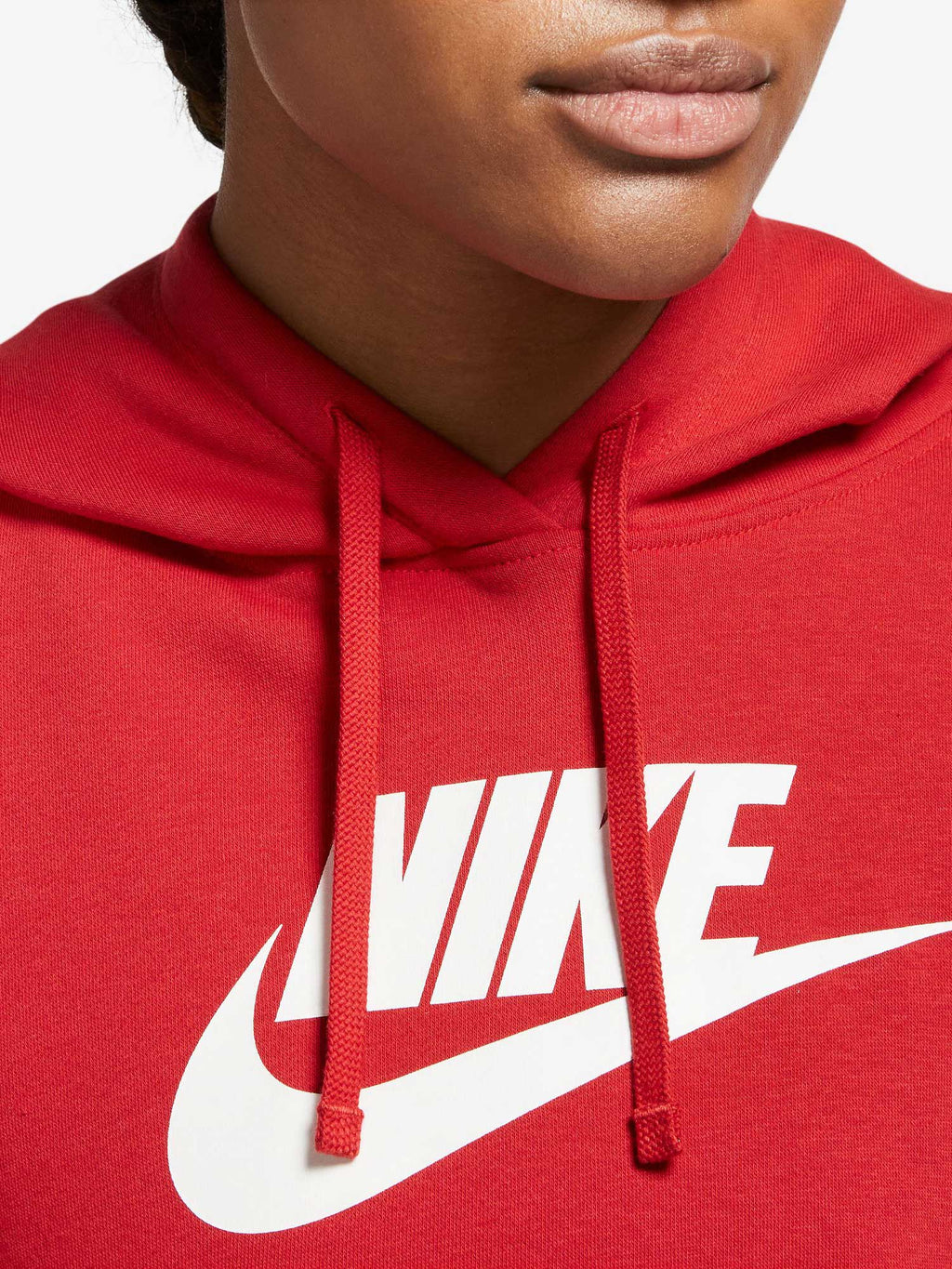 NIKE Суитшърт W NSW CLUB FLC GX CROP HDY