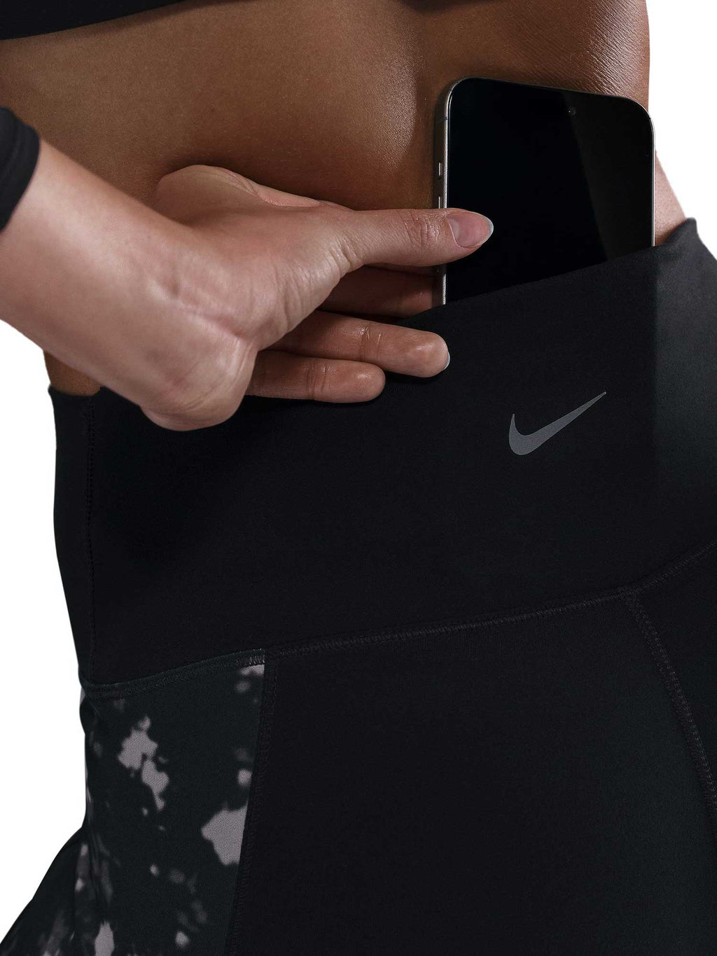 NIKE Клин W NK ONE DF HR 7/8 TIGHT AOP