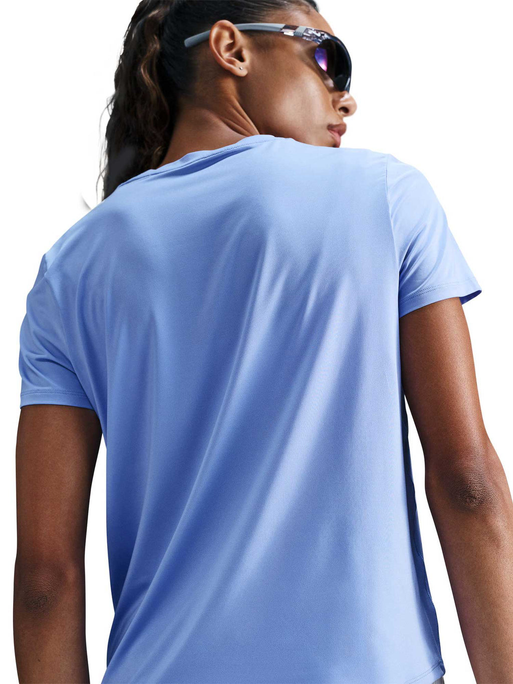 NIKE Тениска W NK ONE SWOOSH HBR DF SS TOP