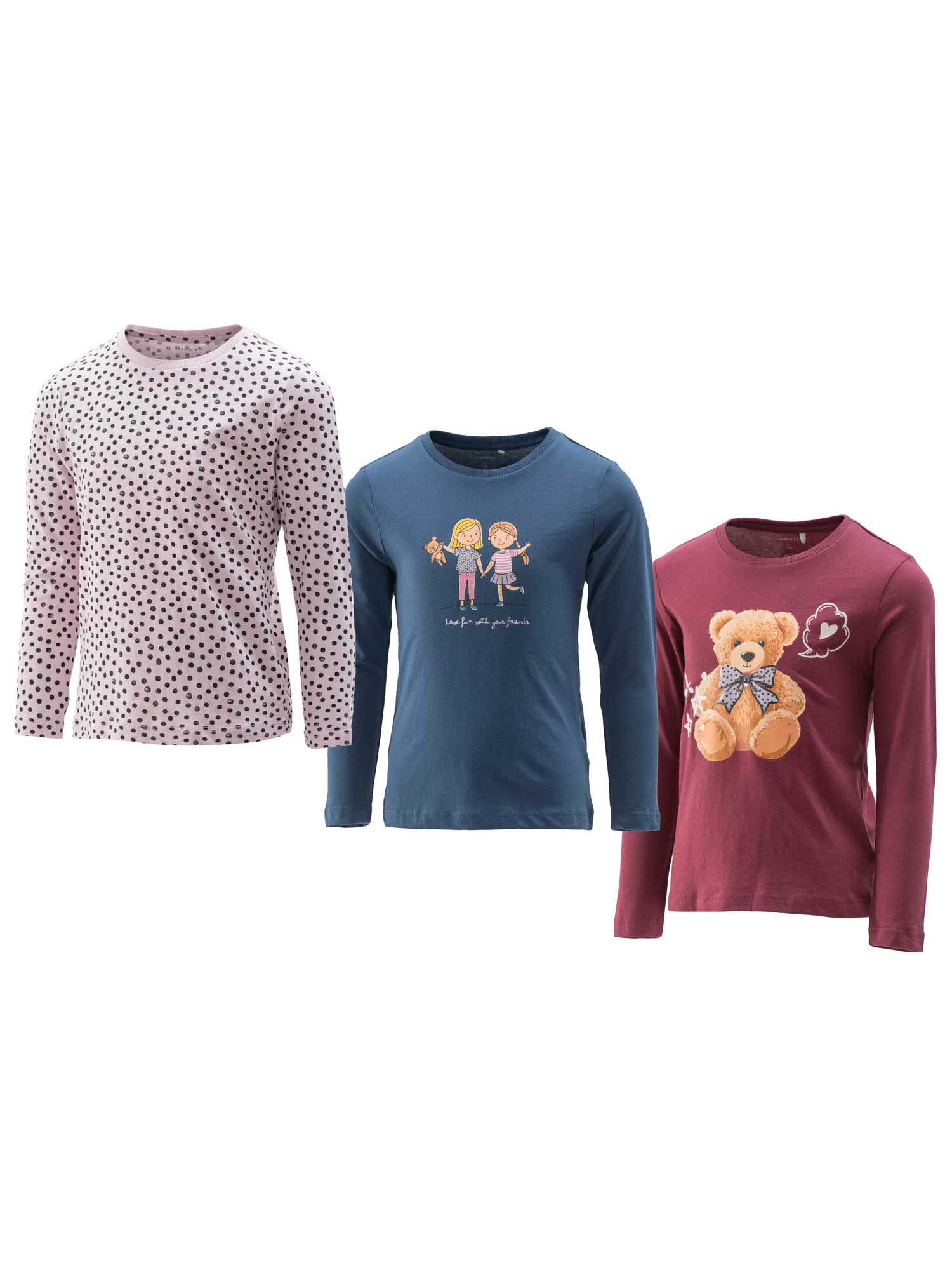 NAME IT Блуза NMFNIA 3P LS TOP
